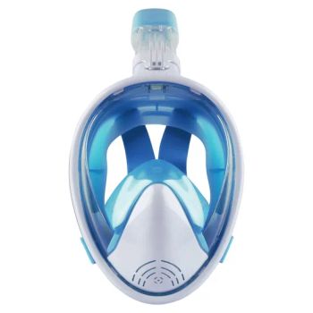 Costume Logo Natural Breathing Full Face Swimming Snorkel Panoramic Diving Equipment 180 Degree View Diving Mask - Ningbo Mingni Import And Export Co., Ltd. - China