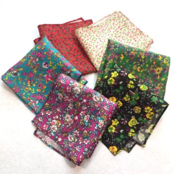 China Manufacturer Custom Silk Printed Handkerchief, Silk Pocket Square, Silk Hanky - Shaoxing Haoweiside Trading Co., Ltd. - China