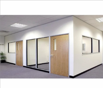 Gypsum Partition Works, 12 mm Thickness 12 mm Insulation Acoustic Size as per customer Color as per customer Finish as per - Interiors Plus - India