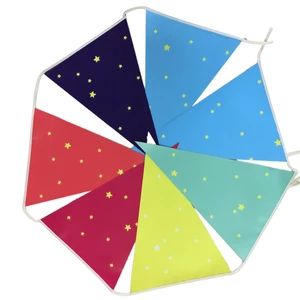 Custom Pennant Streamers Bunting Strings Flags and Banners for Indoor and Outdoor Promotions Events Campaigns - Shanghai Yoursign Advertising Material Co., Ltd. - China