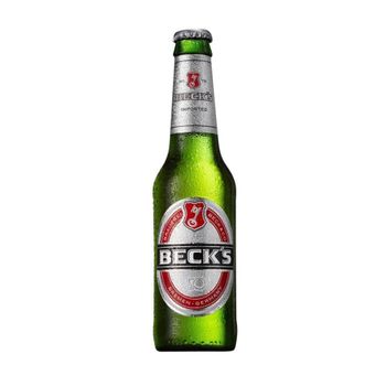 Beck's Beer 33 cl lager beer - Made in Germany - N.G westen holding B.V - Netherlands