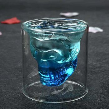 Head Shot Glass Wine Cup Double Wall Whisky Glass Cup - Tianjin Jiaming Technology Co., Ltd. - China