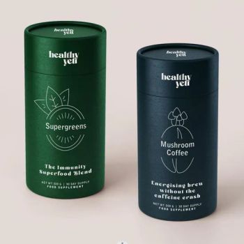 Recycled Paper Core Cylinder Food Grade Tea Coffee Push up Cardboard Kraft Paper Tubes Packaging - Moyan Industry And Trade Co., Ltd - China