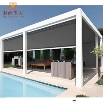 Chinese Garden Pavilion Pergola Gazebo Outdoor Event Pool Pavilion for Kids - Foshan Yuchuang Shijia Metal Products Co., Ltd. - China