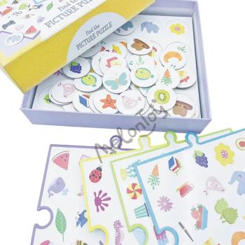 Find and Match Picture Puzzle Card Game Board Game Playing Cards Table Board Games Strategy Board Games Educational Toys for Children - Taizhou Melon Toys Co., Ltd - China