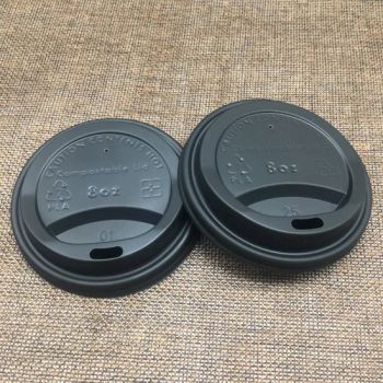 Custom Accept 80mm 90mm Diameter 8 Oz to 16 Oz Disposal Plastic Coffee Cup Lid - Changsha Mingkai Paper Products Co., Ltd. - China