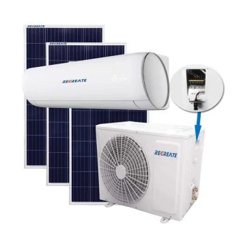 Acdc Hybrid Split Solar Air Conditioner - Changzhou Recreate Electrical Appliance Tech Co., Ltd. - China