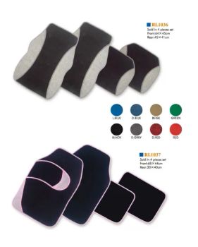 Plastic PVC and Rubber Material Carpet Car Mats (RL1036) - HEFEI EVA RUBBER MANUFACTURER CO., LTD. - China