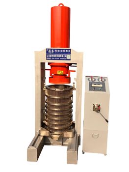 Hydraulic oil pressing machine Barrel Diameter 300mm, 390mm Pressure Range 300ton To 630ton Max Capacity At 300mm Diameter - SHENGSHIHECHENG - China