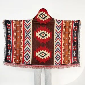 Factory Custom Wearable Hooded Blankets Oversize Hoodie Blanket Tapestry Clothing - Hangzhou Muyu Textile Co., Ltd. - China