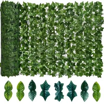 1 3 Meters Artificial Fence Leaves Indoor and Outdoor Decoration Artificial IVY Fence Simulation Plant Panel - Hebei Hepeng Import & Export Trade Co., Ltd. - China