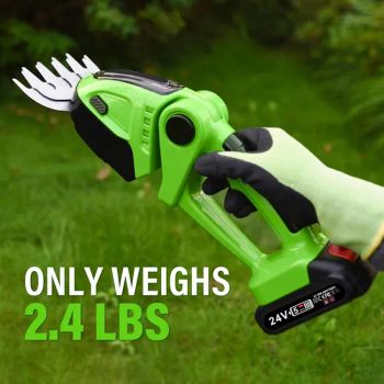 Lithium Garden Tool Cordless Grass Shears Hedge Trimmer 1Y MOQ100 - Jinan Sphagnum Horticulture Co., Ltd - China