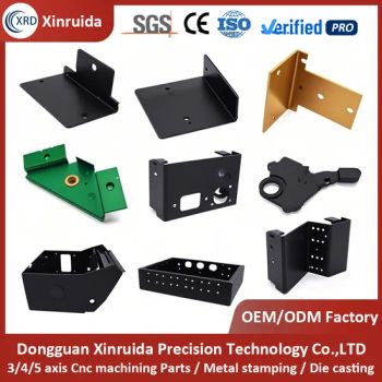 Sheet Metal Fabrication Aluminum 6061/6063 Brass H59/H62 Various Prototype Bending Plate Bracket for Machinery Equipment - Dongguan Xinruida Precision Technology Co., Ltd - China