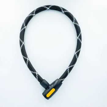 Naibao Lock Braided Steel Keyed Cable Lock Bicycle Locks Key Brass Color Black Brand Naibao Trademark Nurbo Model NO. - WENZHOU NAIBAO LOCK CO., LTD. - China