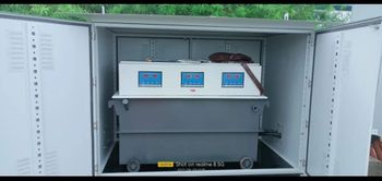 200KVA Three Phase Air Cooled Servo Stabilizers, 340V Material Copper Capacity 200KVA Input Voltage 340V Correction Rate - Aeon Marketing Enterprises - India