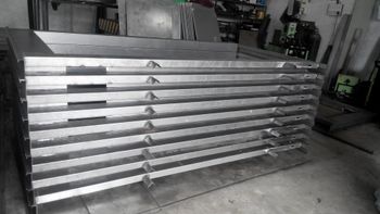 Rectangular Pressed Metal Door Frames Type Indoor Density 7.85 Style Rectangular Hinge Gauge 16 SWG Material Stainless - Vishwakarma Engineering Enterprises - India