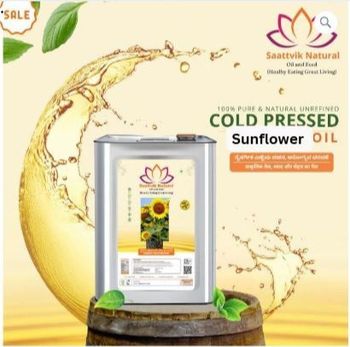 Cold Pressed Sunflower Oil, 0% Trans fat - Own Startup Services Pvt Ltd - India