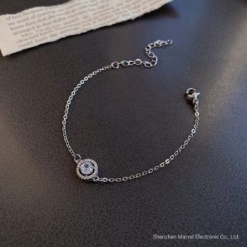 New Korean Fashion 925 Sterling Silver Lucky Beads Bangles - Shenzhen Marvel Electronic Co., Ltd. - China