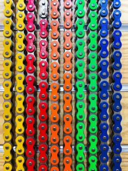Customized Colorful Motorcycle Drive Chain Bike Chain - Xingtai Tianjiu Bicycle Parts Co., Ltd - China