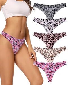 Hzf Manufacturer Best Selling Breathable Thongs Underwear Customized Printing Sexy Ladi Panties Womens Underwear - Shantou Chaoyang District Hongzhanfa Industry Co., Ltd. - China