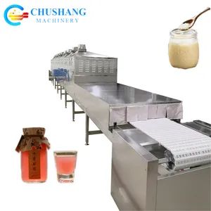 Tunnel Fruit Wine Rice Wine in Jar Sterilization Machine Microwave Beverage Sterilizer - Shanghai Chushang Machinery Co., Ltd. - China