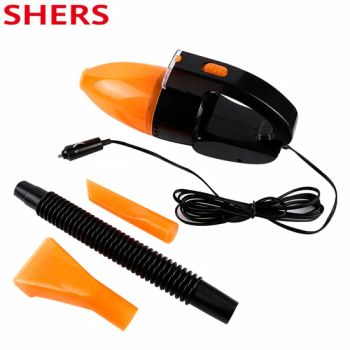 12V Handheld Portable Vacuum Cleaner with LED Light for Car - NINGBO SHERS ELECTRON TECHNOLOGY CO., LTD. - China