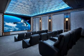 Home Theatre Interior Designing Service - Angad Posh Interriors - India