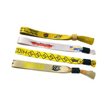 Factory Wholesale Sublimation Bracelets Cloth Fabric Wristband Bangles for Festival - Zhongshan Xiaolan Lianxin Gifts & Arts Factory - China
