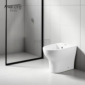 Modern Cleaning-Function Bathroom Floor-Standing Bidet for Use with Toilet - Guangdong Kinghope Sanitary Ware Technology Co., Ltd. - China