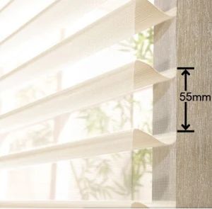 Sun Shade Sheer Shangri-La Roller Blinds Roman Blind Kind Roman Style Modern Origin China Model NO. SL-001 Open Type - Shouguang Sunrise Industry Co., Ltd. - China