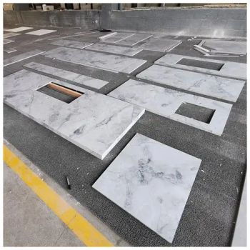 Super White Dolomite Grey Quartzite Kitchen Countertops - XIAMEN KA UNITED IMP. & EXP. CO., LTD. - China
