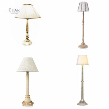 Wood Base Stand or Table Lamp Luxury Home Furniture Decoration Furnishing Light - EKAR FURNITURE CO.,LTD - China