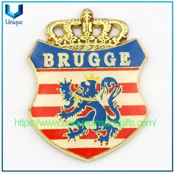 Custom Design Belgium Brussels Tourist Souvenirs 3D Metal Fridge Magnets - Dongguan Unique Pins & Gifts Co., Ltd. - China