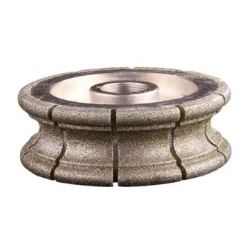 Electroplated Profile Wheel Diamond Grinding Wheel for Stone Origin China Trademark Dafon HS Code 84641010 Transport Package - Quanzhou Dafon Machinery Co., Ltd. - China