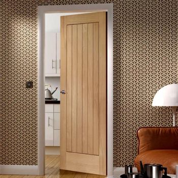 Factory Price UK Classic Interior Room Doors Internal Oak Door Mexicano Door - Deqing Deke Wood Industry Co., Ltd. - China