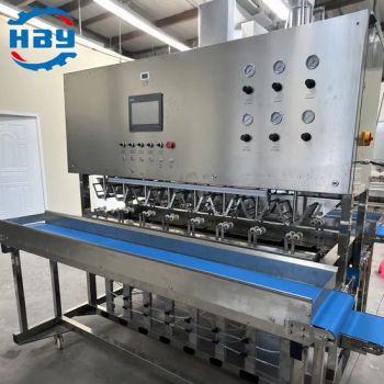 Hot Sale 8-Station Fruit and Vegetable Peeling Machine Food Processing Plant Equipment - Henan Boy Machinery Co., Ltd. - China