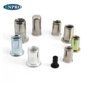 Rivet Nuts Aluminum Rivetnuts Blind Set Nutserts Threaded Insert Nutsert Cap Flat Head Rivet Nuts M3 M4 M5 M6 - EnPro Industries (Wuxi) Co., Ltd. - China