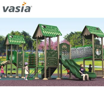Outdoor Playground Equipment Children Soft Games Wood Plastic Play Equipment - Huaxia Amusement Co., Ltd. - China