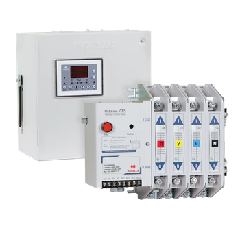 4 Pole havells Ats Automatic Transfer Switch, Three Phase Brand havells Phase Three Phase Rated Current(A) 400 A Number of Poles 4 - Nivedeeta Electricals Private Limited - India