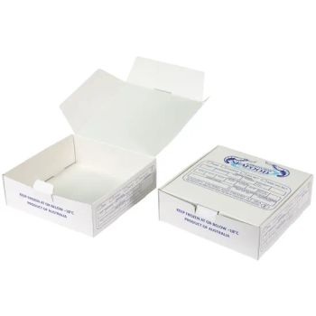 Custom Printed Paper Film Lamination Waterproof Varnishing Frozen Shrimp Prawn Lobster Crawfish Fish Crab Seafood Cake Food Folding Packing Packaging Carton Box - Qingdao Vistapak Packaging Co., Ltd. - China