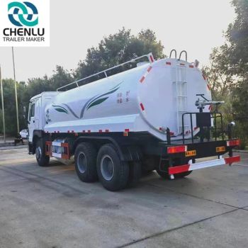 Sinotruk New Used HOWO Drinking Cleaning Tank Fire Fighting Sprat Sweeper Tanker Cargo Van Lorry Bowser Delivery Transport Road Sprinkler 8000L Water Truck - SHANDONG CHENLU VEHICLE CO.,LTD. - China