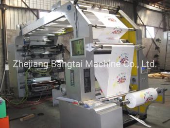 4 Color Flexo Printing Machine Dryer IR Origin China Type Ink Jet Trademark SANBI Printing Speed 50 Structure Stacked HS Code 8443170090 - Zhejiang Bangtai Machine Co., Ltd. - China