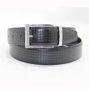 Fashion Mens Jeans Belt Custom Luxury Leather Reversible Buckle Belt 35-19410 - WENZHOU KARION INDUSTRY & COMMERCE CO., LTD. - China