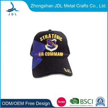 Brushed Cotton Twill Sandwich Embroidery Sport Baseball Cap Custom 5 Panel Structured Two Tone Sublimation Printed Baseball Cap (08) - Zhongshan JDL Metal Crafts Co., Ltd. - China