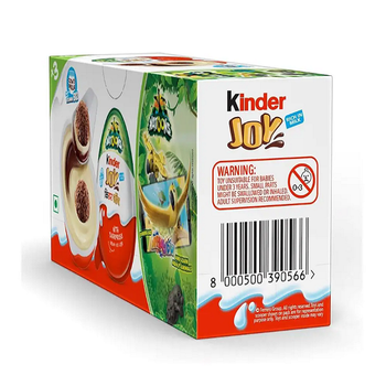 Original Kinder Joy Sweet Treat Pack Featuring Rich Milky Cream Crunchy Cocoa Balls And Fun Toy Surprise For Kids - TRADECENTRIC LLC - United States