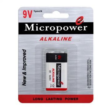 Wholesale 9V 6lr61 006p 9V Alkaline Dry Battery for Multimeter - Microcell International Battery Co., Ltd. - China
