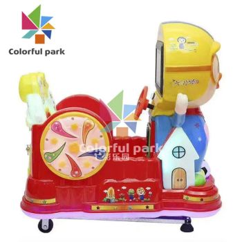 Wholesale Coin-Operated Kiddie Ride Video Game Arcade Game Machine Children's Swing Machine Coin+Operated+Games - Guangzhou Colorful Park Animation Technology Co., Ltd - China