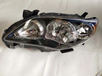 Tyj Factory Wholesale Auto Spare Front Lamps Headlights Xenon Bi Lighting for Corolla 2010 2011 2012 USA with Black Chrome Painting - Changzhou Yanjiang Xinye Vehicle Parts Factory - China