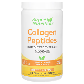 Super Nutrition, Collagen Peptides, Chocolate, 13.33 oz (378 g) - Njang Investments Limited - Kenya