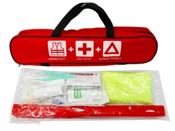 Wholesale 33PCS Car First Aid Kit Safety Roadside Emergency Kit with Supplies - HANGZHOU WEIZE IMP & EXP CO., LTD. - China